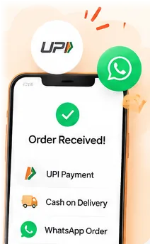 UPI, COD & WhatsApp Orders