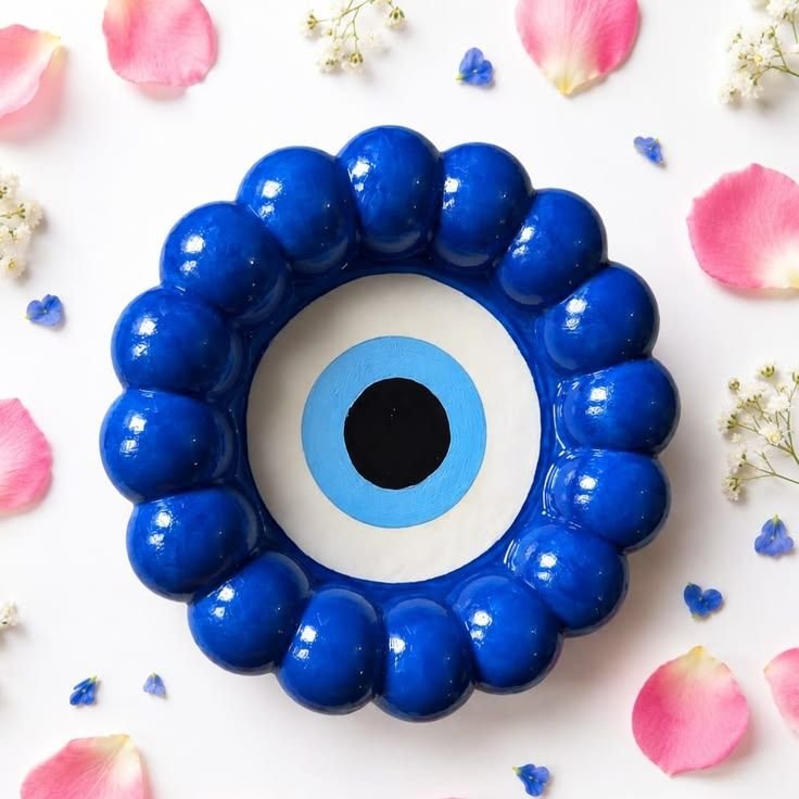 Aesthetic Evil Eye  trinket tray — Bhumiverse