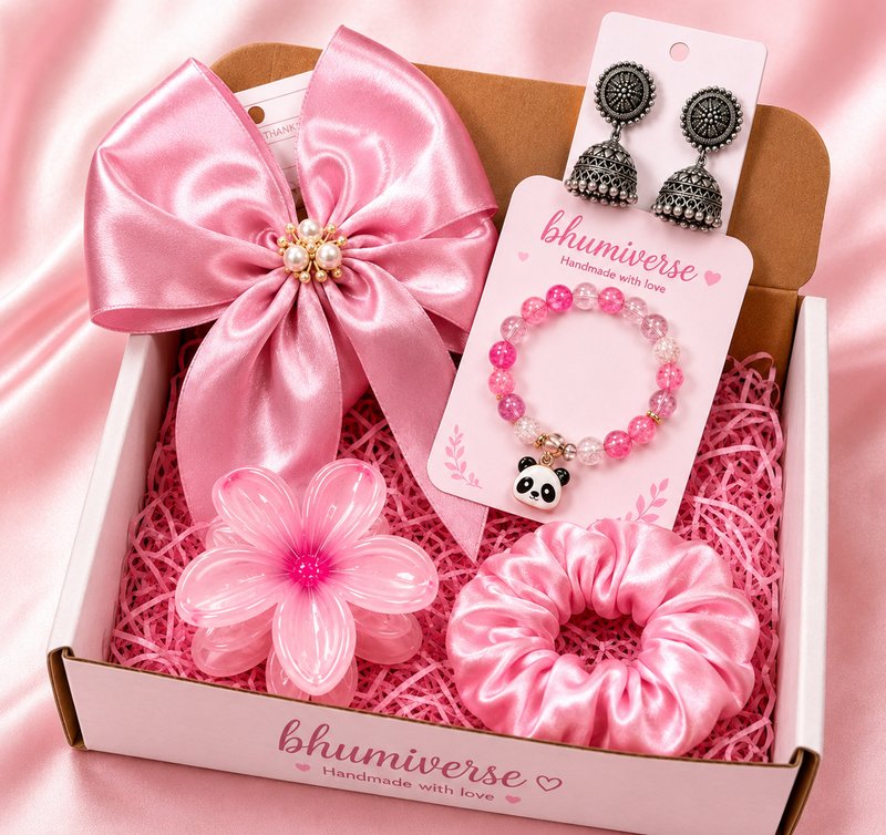 Bhumiverse Handmade Gift Hamper – Pink — Bhumiverse