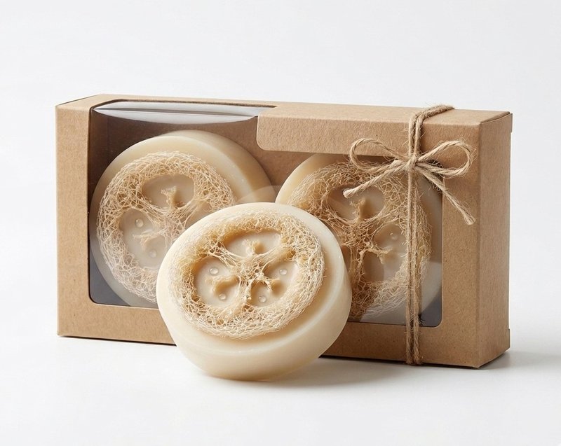 Dravya Organic shea luffa bar ( pack of 2 ) — Dravya Organic
