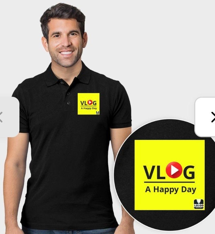 T-shirts black Cotton — Adcart 