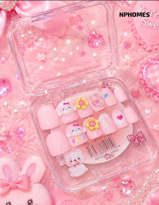 kids nails – pink — NP Homes