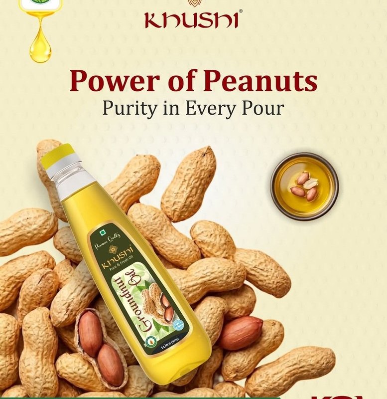 Khushi Groundnut Oil — Unique Multi Store