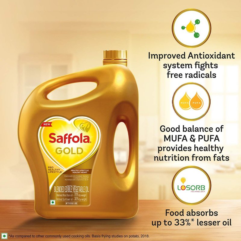 Safolla Gold Refined Oil — Unique Multi Store