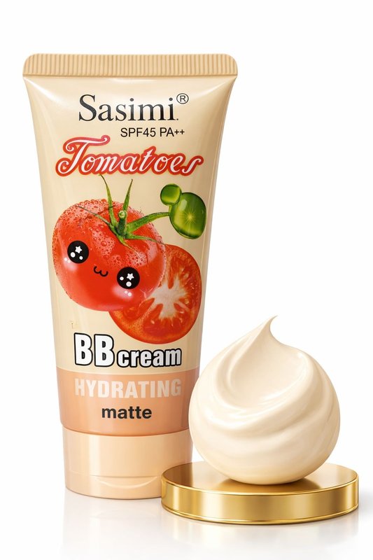 Sasimi Tomato BB Cream Foundation for Korean style skin — TSS GLOBAL EXIM 
