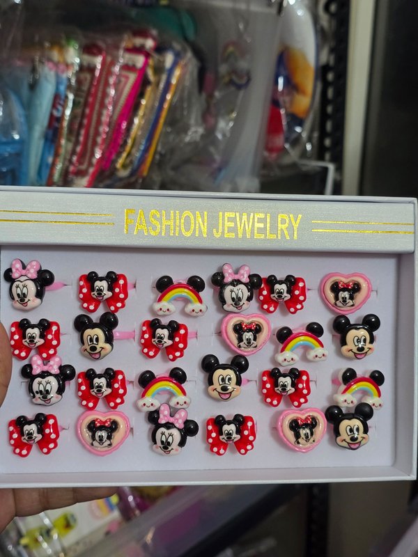 Mickey Mouse Ring (Set of 5) — TheThingzhub
