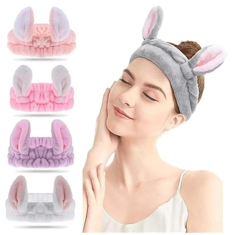 Plush Bunny Ear Headband — TheThingzhub