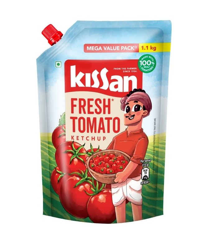 Kisan tomato ketchup — Jaina Needs