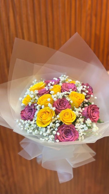 Mixed Rose Bouquet (5stems) — Velvet Roses
