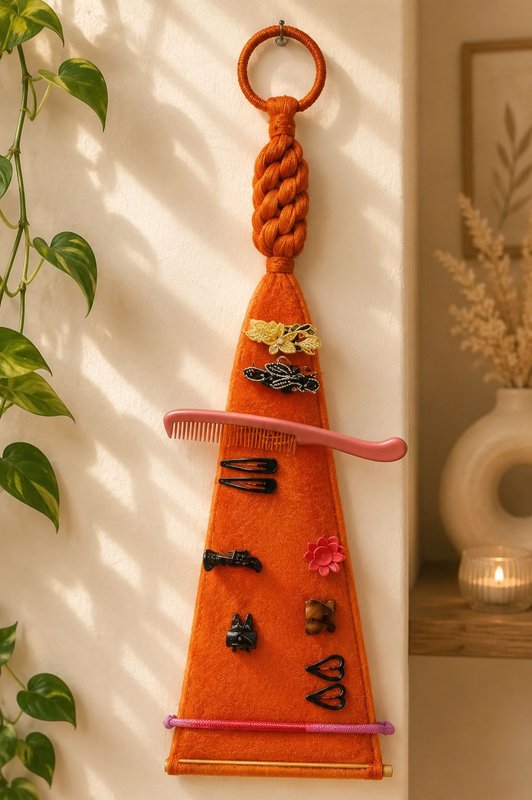 Handmade Macramé Comb Stand — Laxmiradha Handmade Products