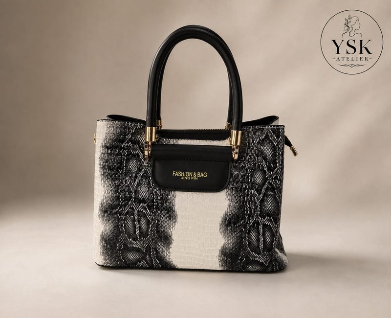 CROCODILE STRUCTURED BAG — Ysk Atelier