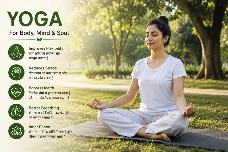 Yoga & Pranayama — Dr. Rajendra Goel
