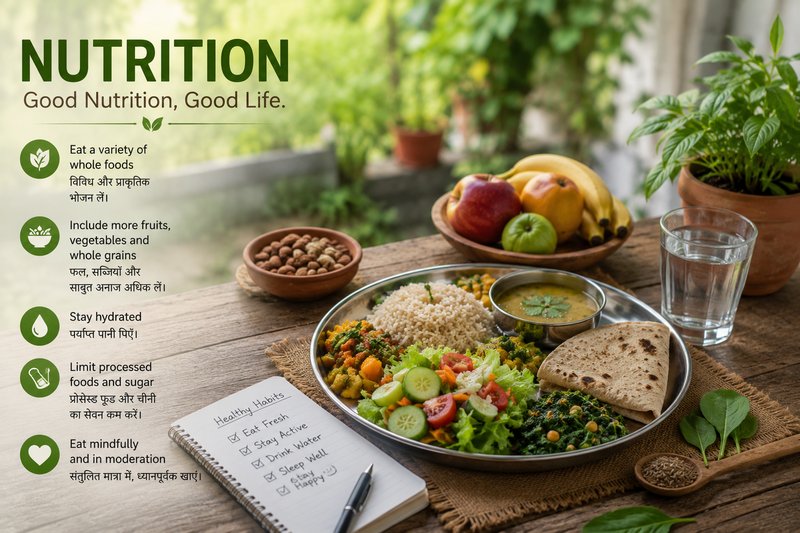 Nutrition & Healthy Eating — Dr. Rajendra Goel