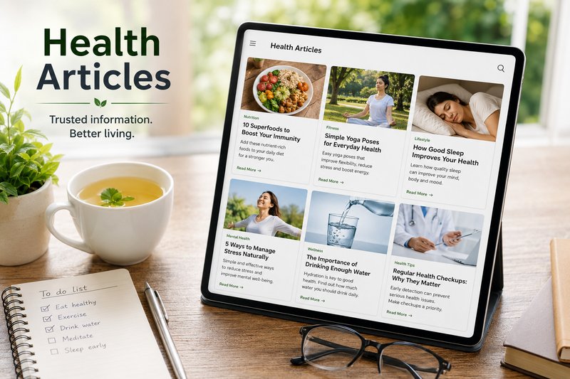 Health Education & Articles — Dr. Rajendra Goel