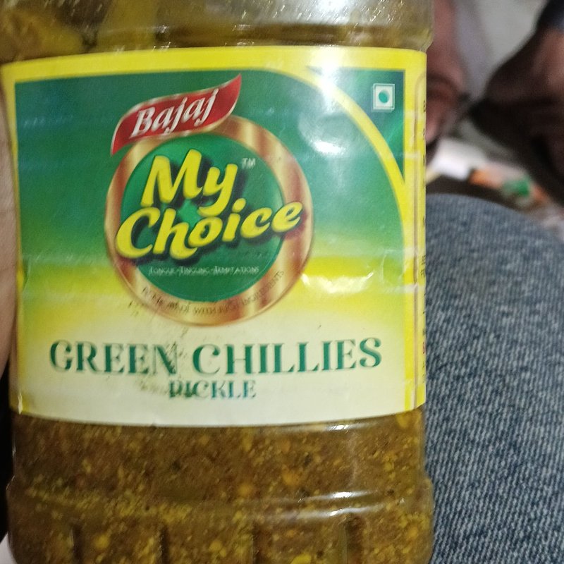 Green Chillies Pickle — Chauhan Traders
