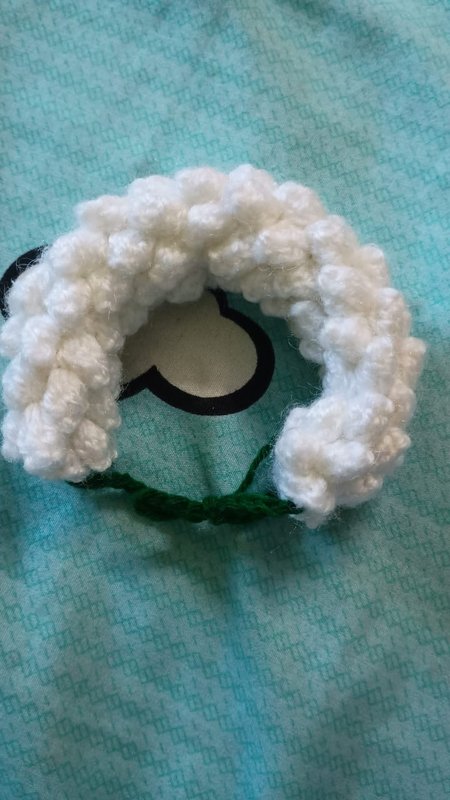 Crocheted Hair Scrunchie — Shree Ji Art Gallery Crochet Handmade