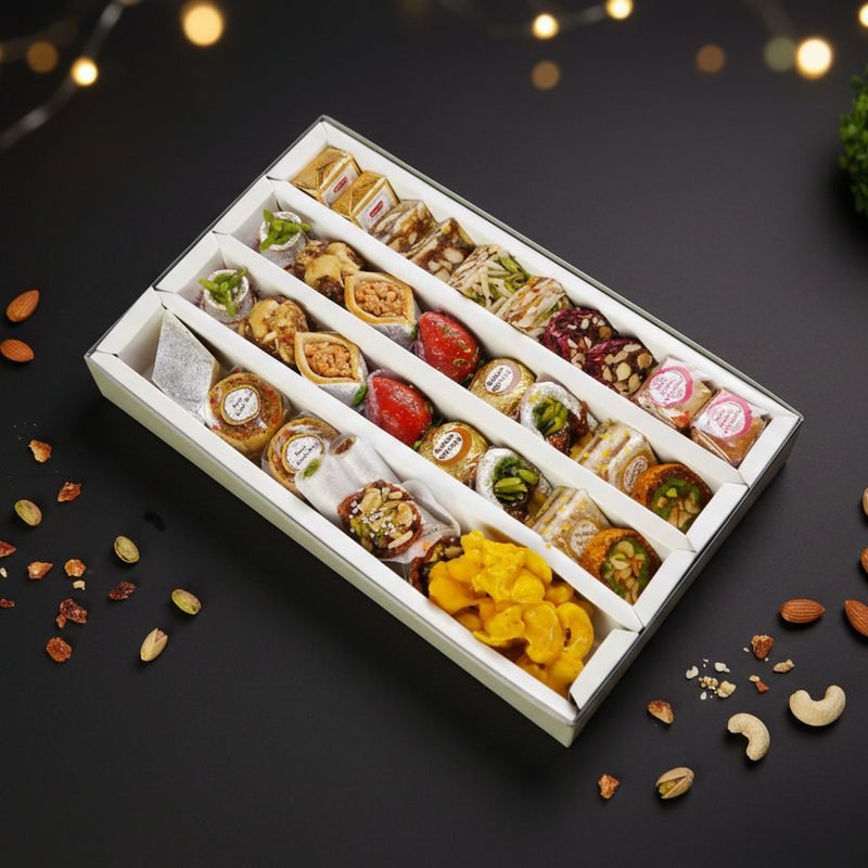Assorted Sweets Box 500g (Sample) — Bake & Bliss
