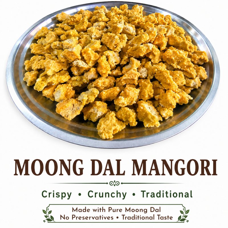 Moong dal ki mangori 250gm — Naresh Chand Pansari