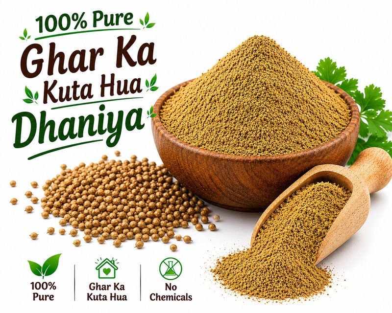 Dhaniya kuta hua 250gm — Naresh Chand Pansari