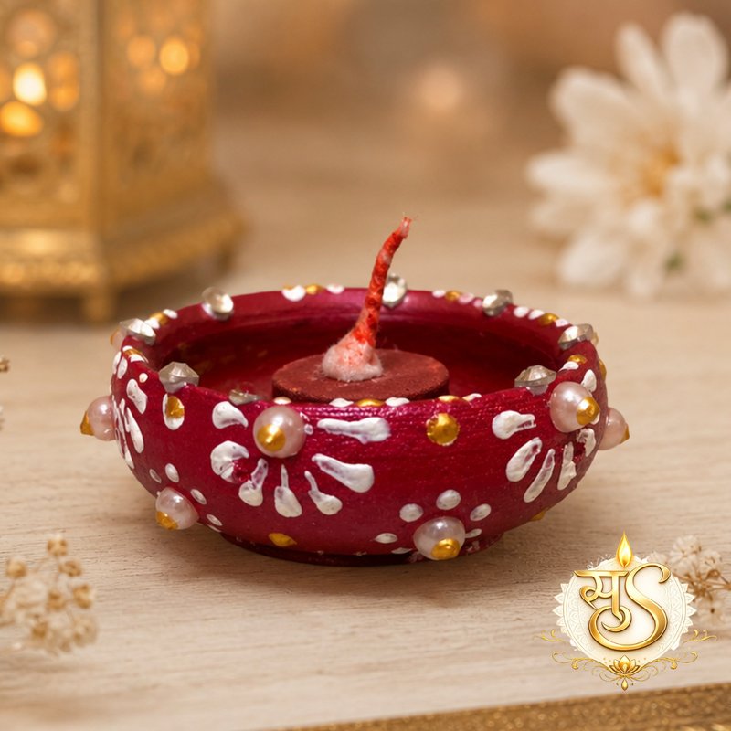 Mini Decorative Diya — Sumangalam Shilp